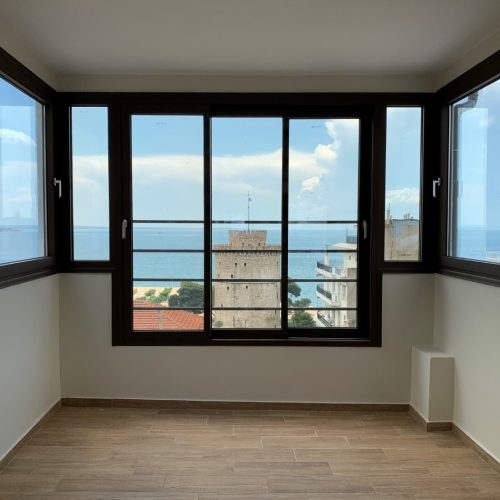 For sale apartment of 154m² in Thessaloniki, White Tower,on the 8th floor