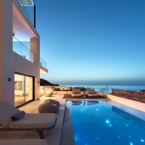 Luxurious 315m² villa with stunning sea views for sale in Ligaria, Crete for sale